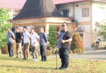 Plt. Wali Kota Gunungsitoli Adakan Apel Pagi