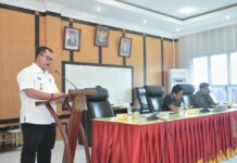 Wakil Walikota Gunungsitoli Sampaikan Penjelasan Umum Laporan Keterangan Pertanggungjawaban (LKPJ) Walikota Gunungsitoli T.A. 2020