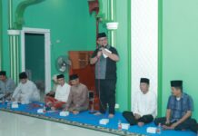Wali Kota Gunungsitoli Safari Ramadhan di Mesjid Jami’ Humene