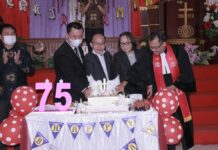 Wakil Walikota Gunungsitoli Hadiri Perayaan HUT Gereja AMIN