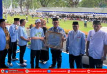 Dedikasi Bina Generasi Muda, Wali Kota Gunungsitoli Terima BKPRMI Award 2025