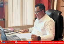 Wali Kota Gunungsitoli Ikuti Zoom Meeting Pelatihan Kepemimpinan Nasional (PKN) Tingkat II Angkatan XXIV Tahun 2025