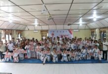 Penutupan Turnamen Wali Kota Cup Gunungsitoli Tahun 2024 Cabang Olahraga Karate