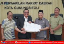 Wali Kota dan Wakil Wali Kota Hadiri Penandatanganan Nota Kesepakatan KUA-PPAS 2026
