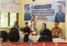 Perkuat Fondasi Gerakan PKK, TP PKK Kota Gunungsitoli Monitoring Tertib Administrasi di Lölölawa