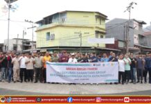 Rawat Alam Hari Ini, Jaga Masa Depan Esok: Wakil Wali Kota Gunungsitoli Pimpin Aksi Bersih Pantai Bersama Danantara Group