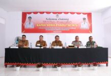 Kunker Terakhir Wali Kota Gunungsitoli di Kecamatan Gunungsitoli Idanoi