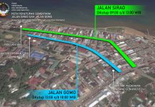 Informasi Jadwal Penutupan Sementara Jalan Sirao dan Jalan Gomo