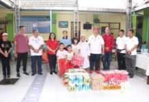 Wali Kota Gunungsitoli Serahkan Bantuan Sosial di Panti Asuhan Monaco