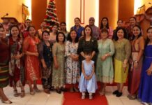 Ketua Pokja Bunda PAUD Hadiri Perayaan Natal dan Tahun Baru 2024