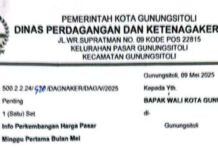Perkembangan Harga Pasar Minggu Pertama Bulan Mei