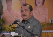 Walikota Gunungsitoli Hadiri Acara Puncak Peringatan Hari Ulang Tahun Ke-21 DWP Kota Gunungsitoli Tahun 2020