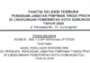PENGUMUMAN HASIL PENILAIAN WAWANCARA SELEKSI TERBUKA PENGISIAN JABATAN PIMPINAN TINGGI PRATAMA DILINGKUNGAN PEMERINTAH KOTA GUNUNGSITOLI TAHUN 2026